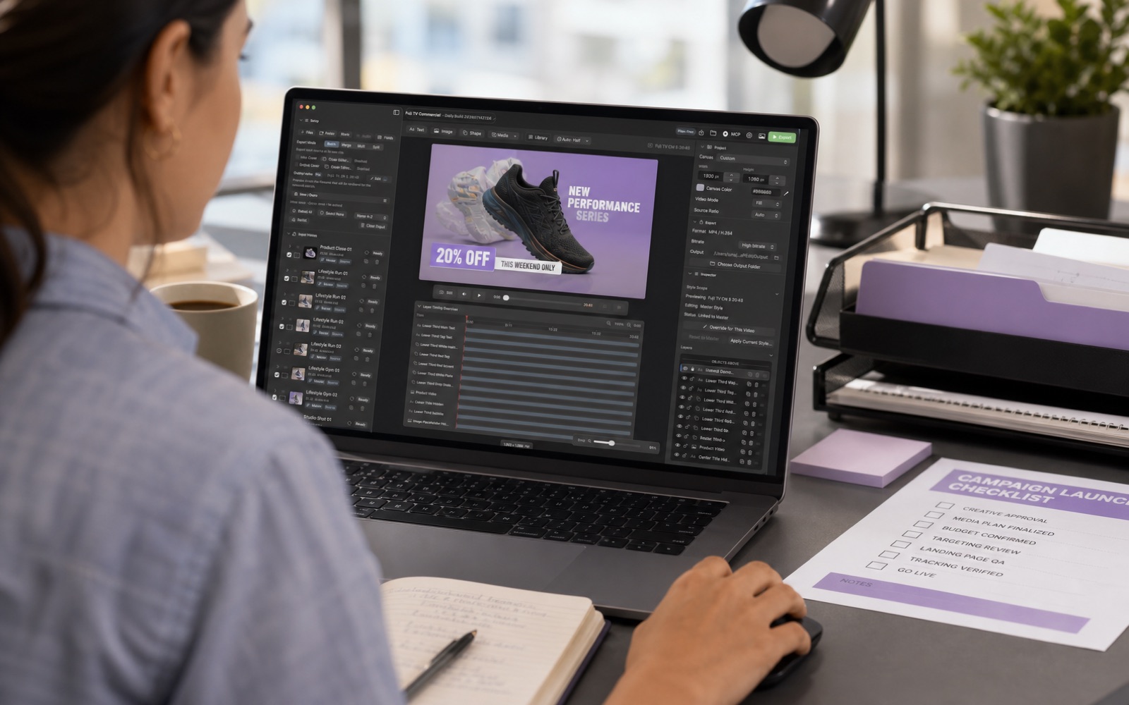 Marketing ทำวิดีโอจาก template ได้เอง